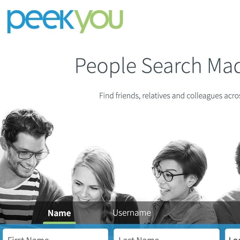 Make your personal information disappear from PeekYou.