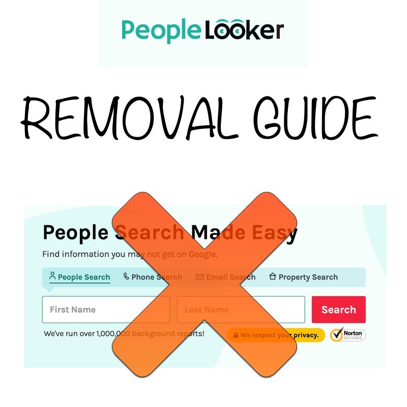 Deleting Your Profile From PeopleLooker's Service.